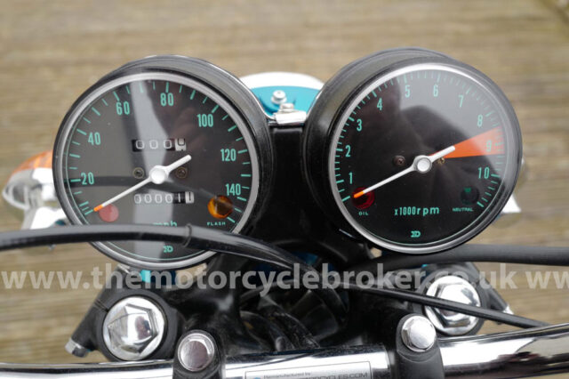 1969 Honda CB750K0 Sandcast clocks