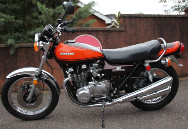 1972 Kawasaki Z1 900 LHS