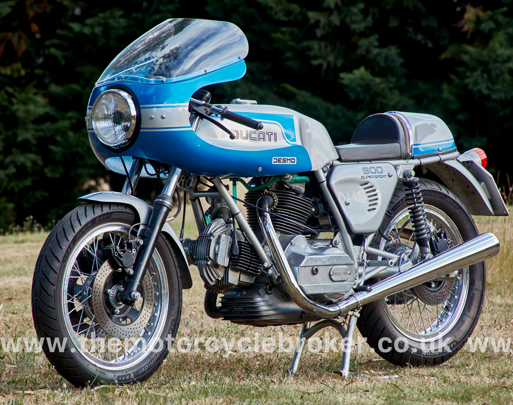 1975 Ducati 900SS LHS front