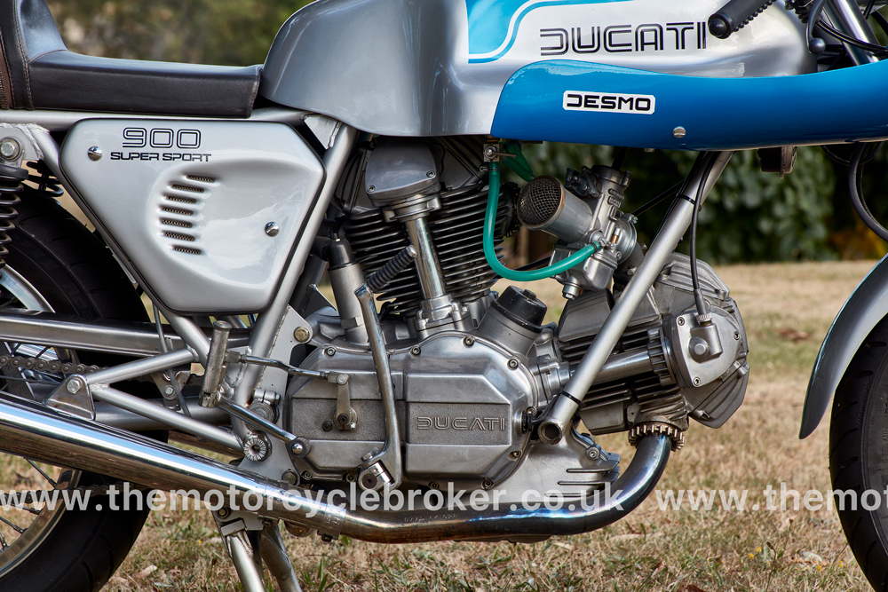 1975 Ducati 900SS motor RHS