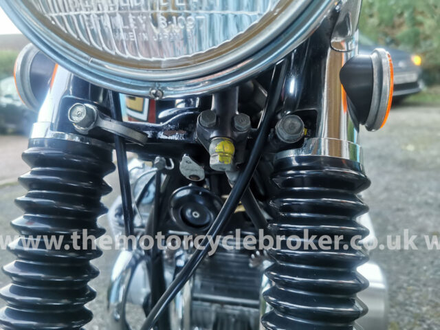 1976 Honda CB750K6 front brake union chinagraph