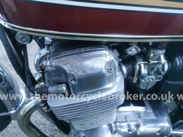 1976 Honda CB750K6 rocker cover LHS