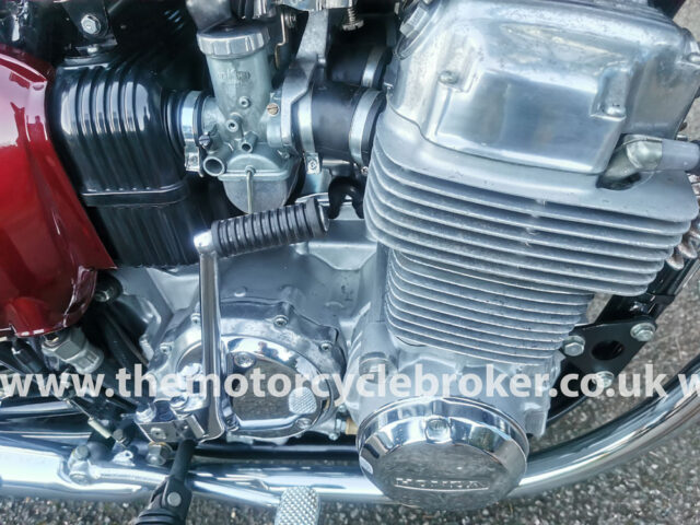 1976 unrestored Honda CB750K6 motor RHS