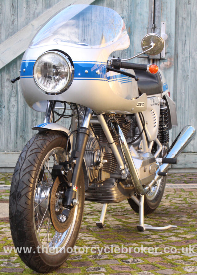 1977 Ducati 750SS front LHS