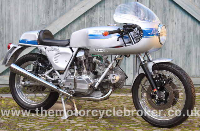 1977 Ducati 750SS front RHS