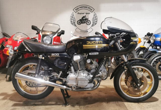 Unrestored 1979 Ducati 900SS black and gold bevel drive for sale