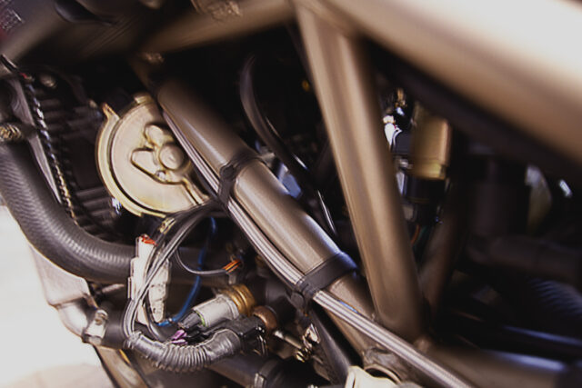 1994 Ducati 916 SP inner frame inside