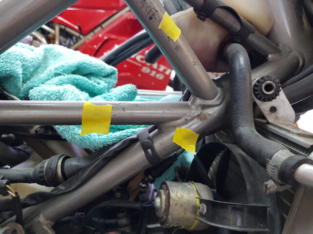 Ducati 996R failing paint