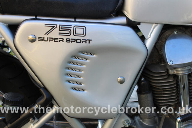 Ducati 750SS side panel
