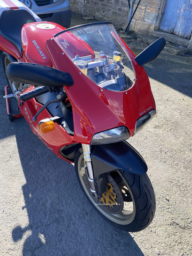 Ducati 916 SPS front RHS