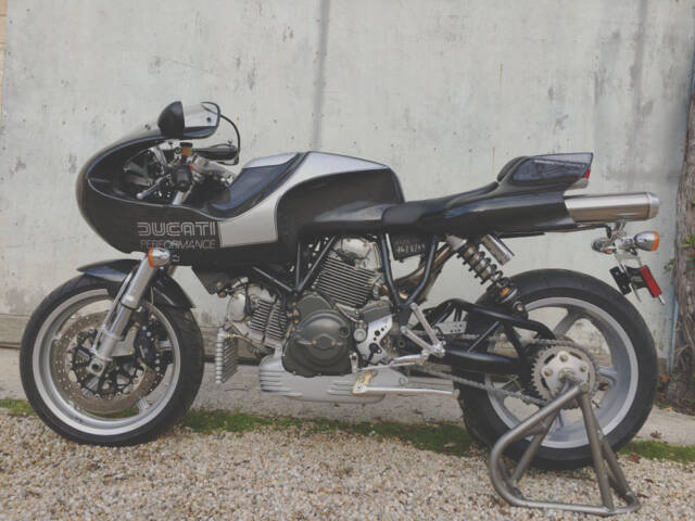 Ducati MH900e prototype LHS
