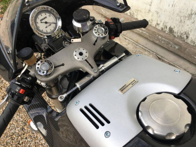 Ducati MH900e prototype plaque