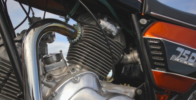 Ducati round case motor detialLHS