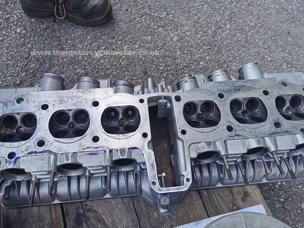 Honda CBX1000 engine rebuild.