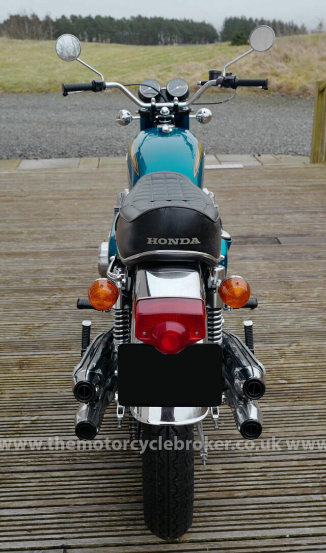 Honda CB750K0 Sandcast rear