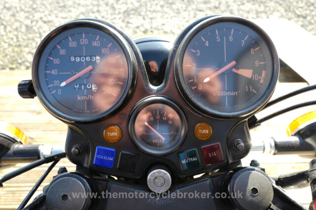 Honda CBX1000 clocks
