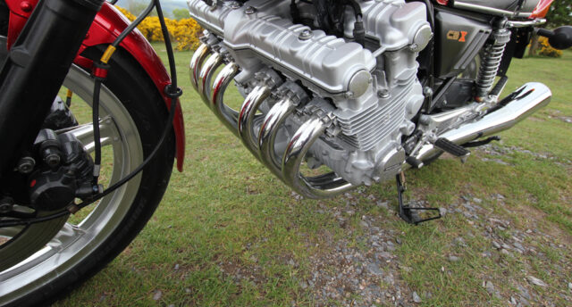 Honda CBX1000 motor front left