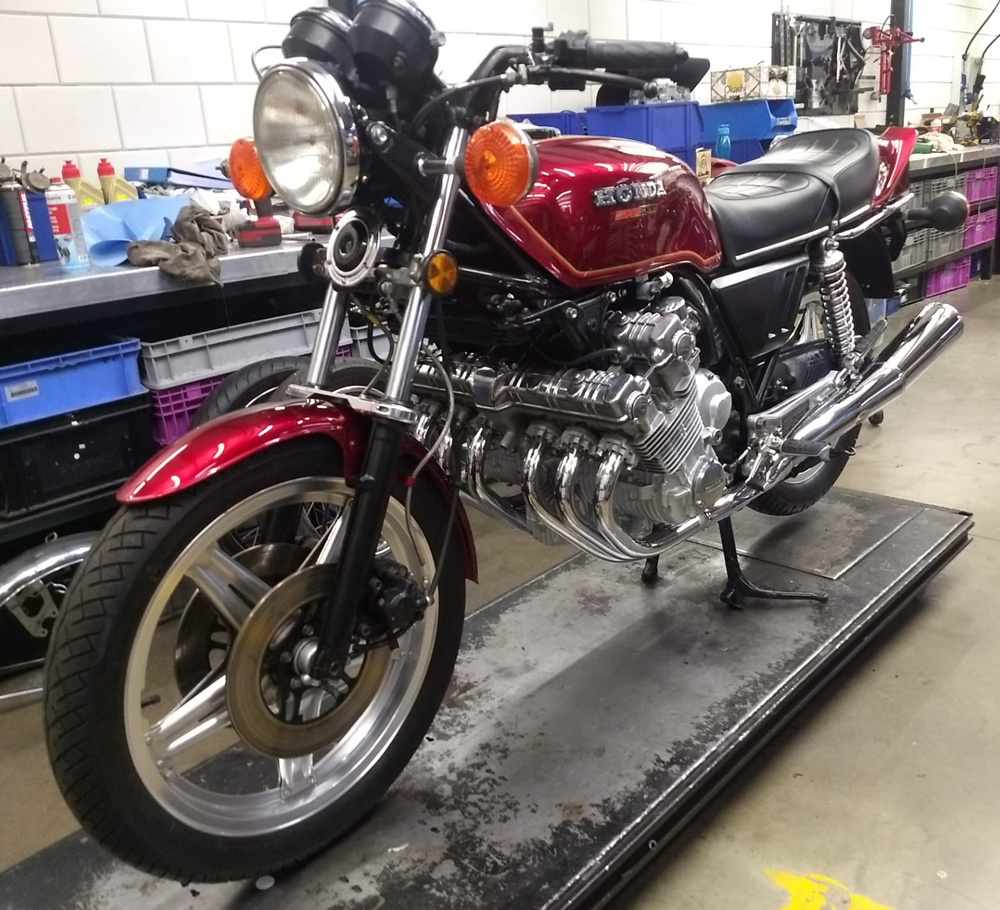 Honda CBX1000 prior to our work