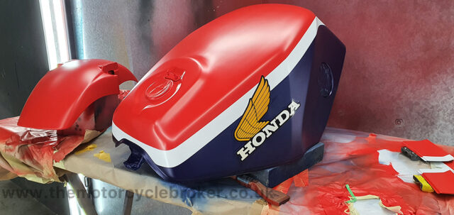 Honda VF1000R body painted no lacquer
