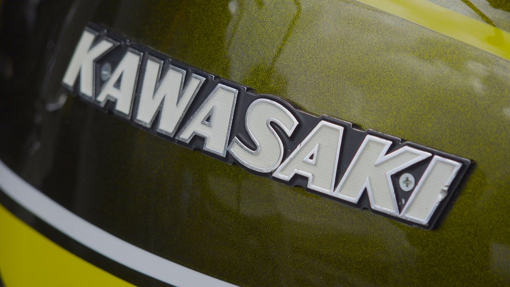 Kawasaki tank badge