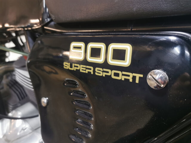 Vintage Ducati 900SS motorcycle