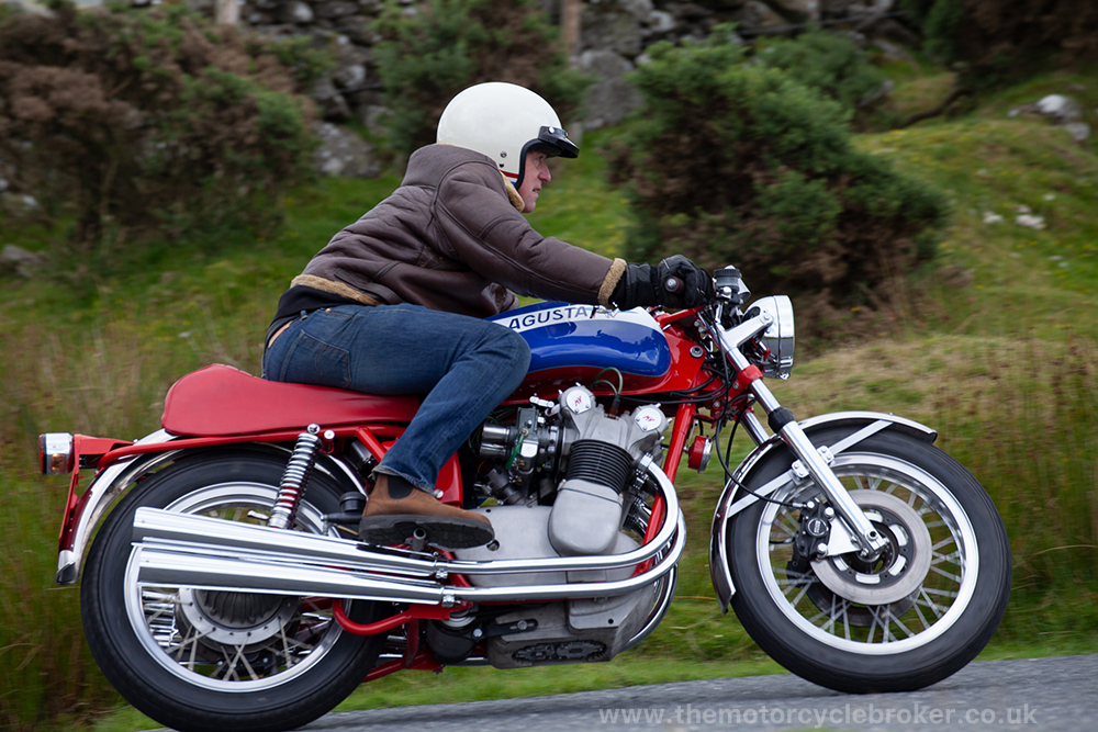 MV Agusta 750 Sport RHS on the corner