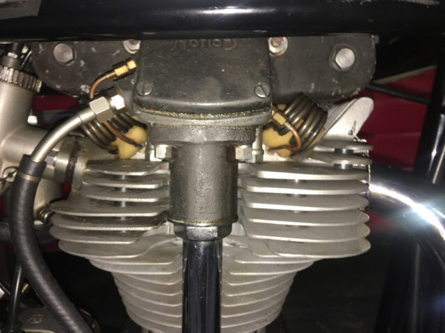 Manx Norton Long stroke cylinder head