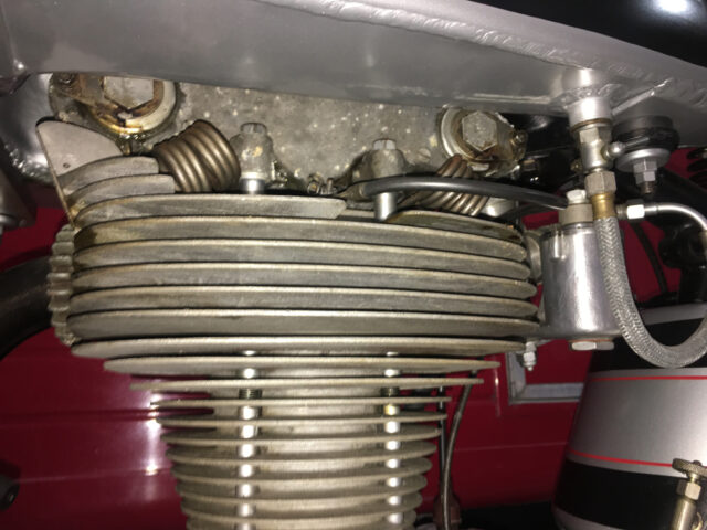 Manx Norton cylinder head