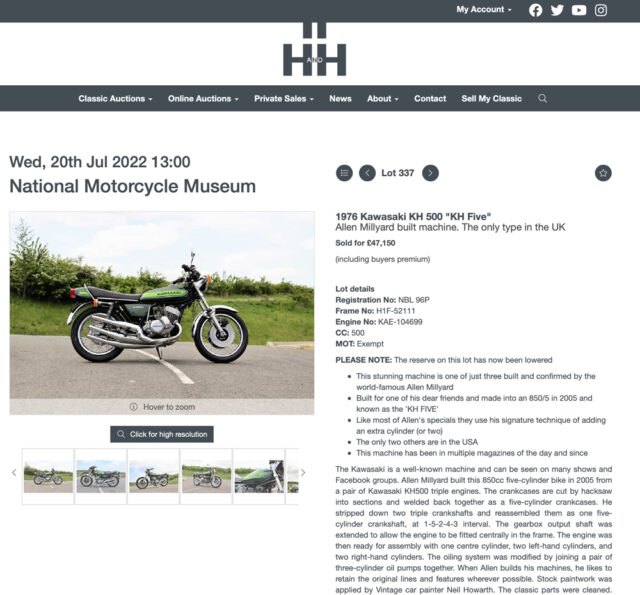 allen millyard motorcycles