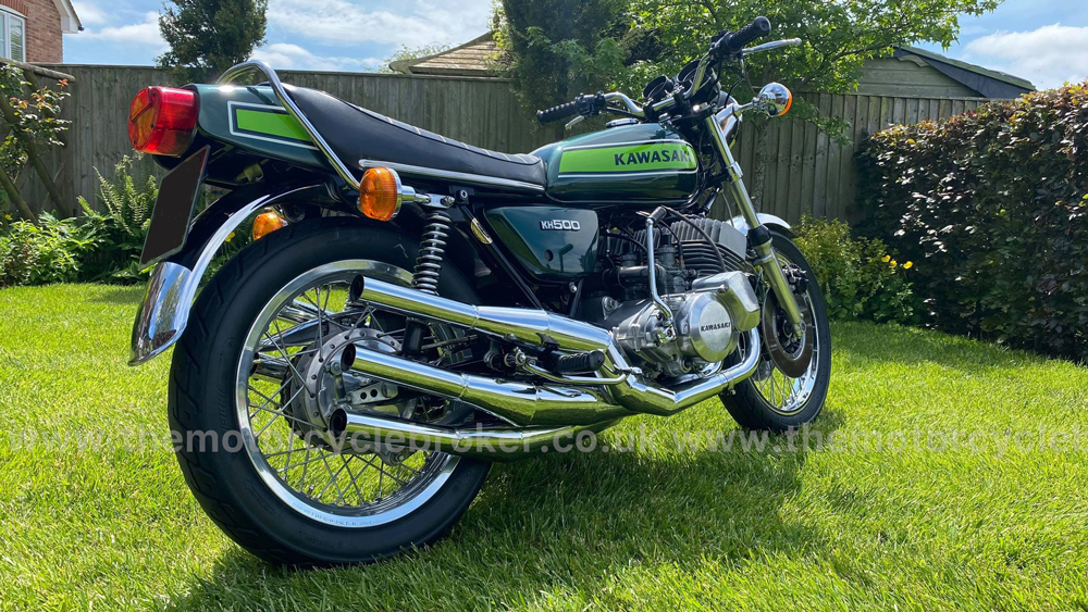Millyard Kawasaki 850 5 cylinder RHS rear low Millyard Kawasaki 850 5 cylinder RHS rear low