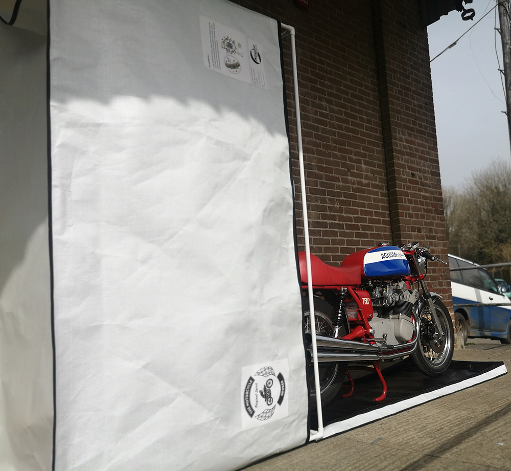 Motorcycle storage box bike in3