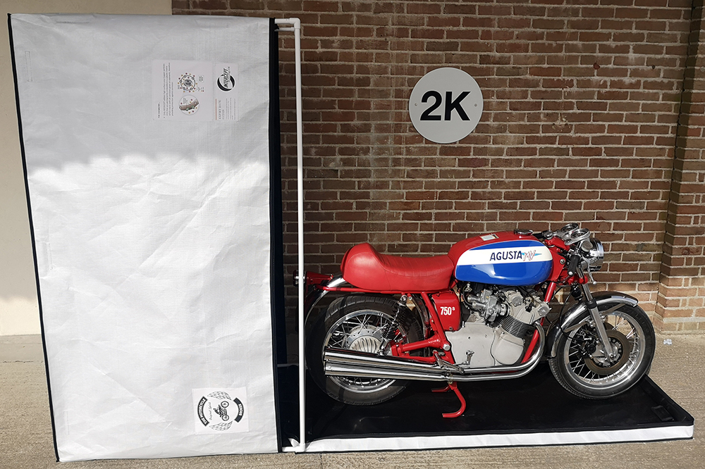 Motorcycle storage box bike in4