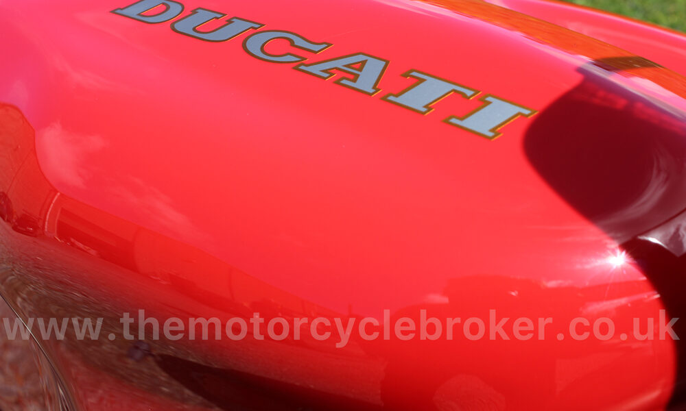 1994 Ducati 916SP Orange peel on tank 1