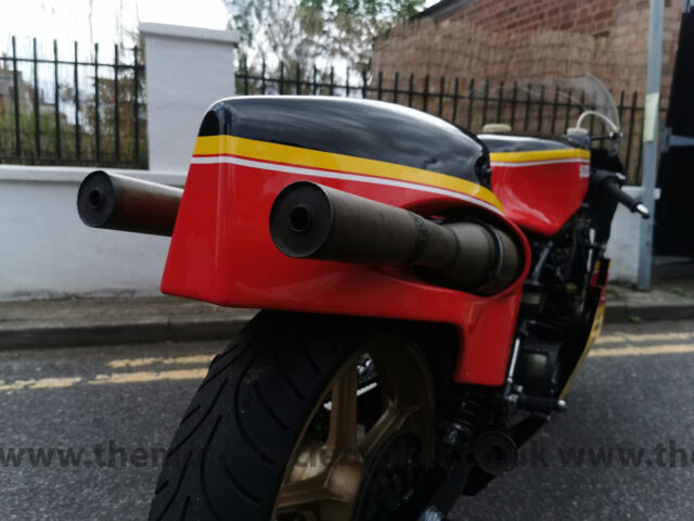 Suzuki RG500 MK4 Rear exhausts