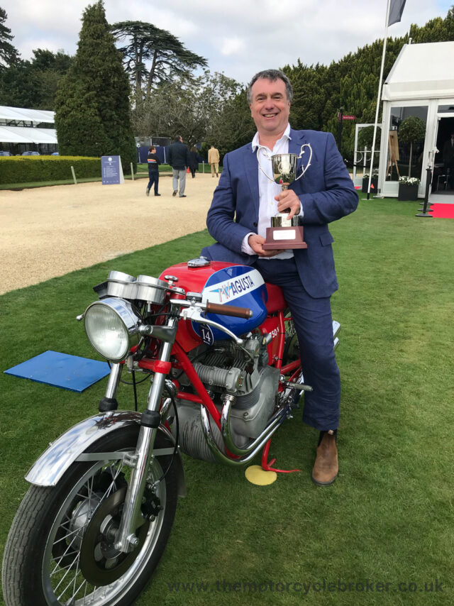The Motorcycle Broker wins Salon Privé 2021